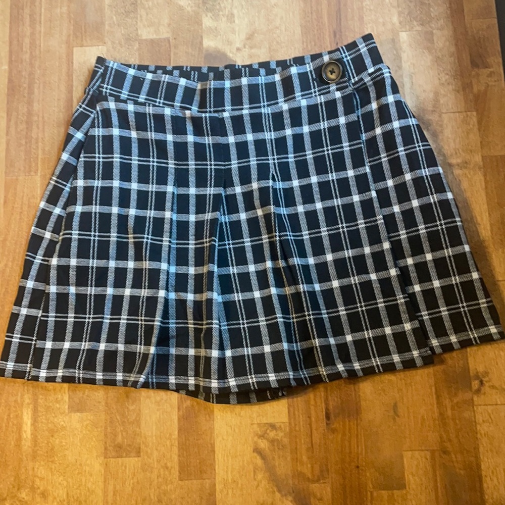 Hollister plaid skirt